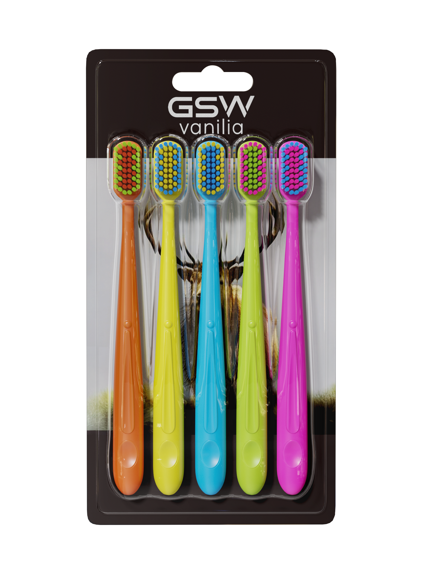 PremierLine Adult Brush Collection (5-Piece Set)