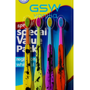 Color Pattern Series Children's Toothbrushes Splatter Pattern